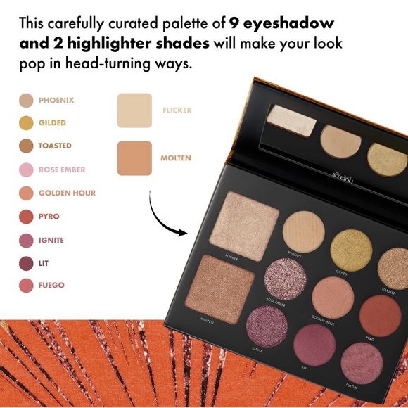 Milani Gilded Ember Hyper-Pigmented Eye & Face Palette - Picture 5 of 5
